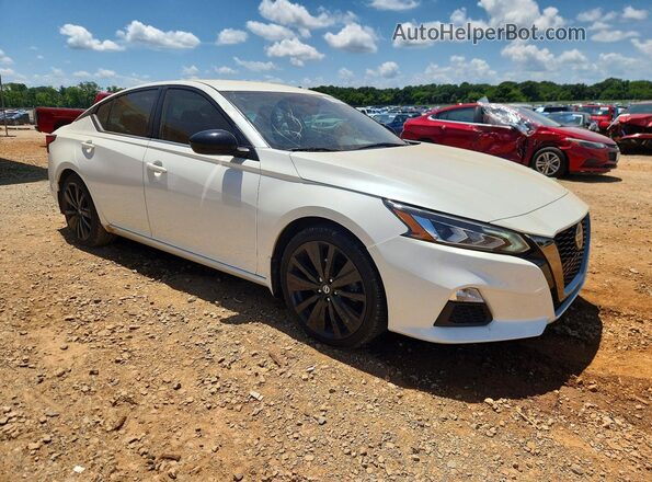 1N4BL4CV1LC130473 2020 NISSAN ALTIMA Белый Передняя правая четверть