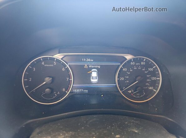 1N4BL4CV1LC202501 2020 NISSAN ALTIMA Silver Вид щитка приладів