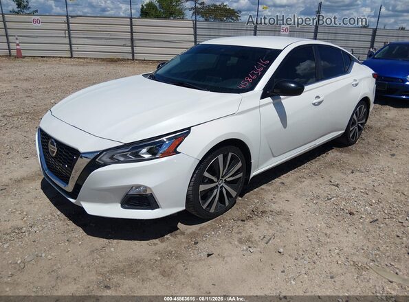 1N4BL4CV1LC203275 2020 NISSAN ALTIMA White წინა მარცხენა ხედი სამი მეოთხედიდან