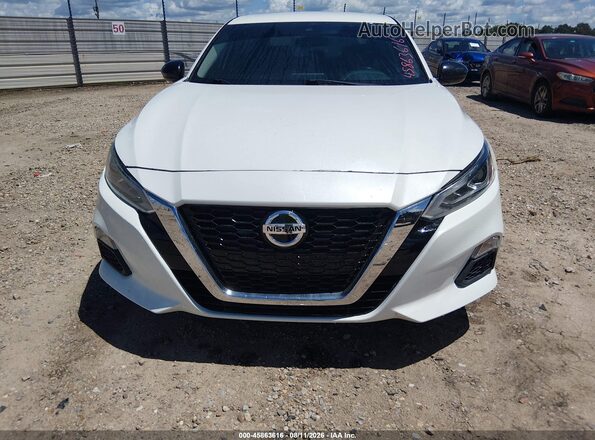 1N4BL4CV1LC203275 2020 NISSAN ALTIMA White ხელსაწყოთა პანელის ხედი