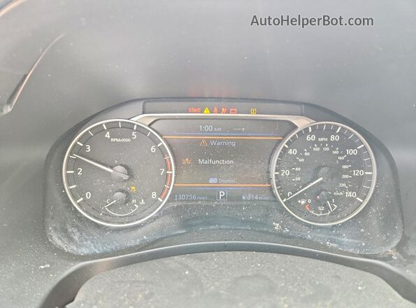 1N4BL4CV1LC233019 2020 NISSAN ALTIMA Silver Սարքավորումների վահանակի տեսք