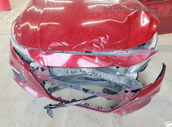 1N4BL4CV1LC250192 2020 NISSAN ALTIMA Красный Вид задней части салона