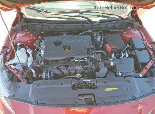 1N4BL4CV1LC281815 2020 NISSAN ALTIMA Red Widok wnętrza z tyłu