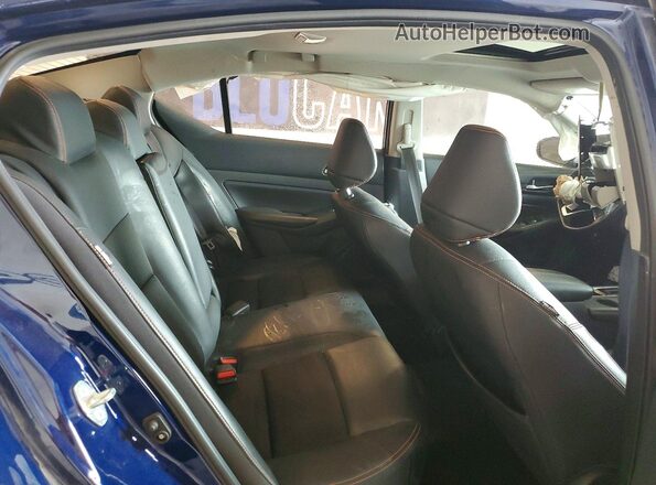 1N4BL4CV1LN309701 2020 NISSAN ALTIMA Blue Rear seats view