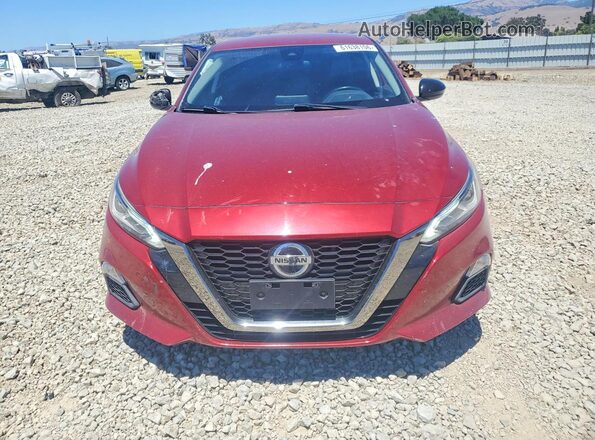 1N4BL4CV1MN301339 2021 NISSAN ALTIMA Красный Вид спереди