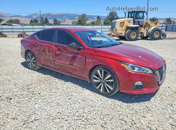 1N4BL4CV1MN301339 2021 NISSAN ALTIMA Красный Передняя правая четверть
