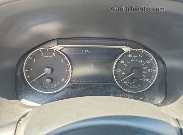 1N4BL4CV1MN324300 2021 NISSAN ALTIMA Gray Widok zestawu wskaźników