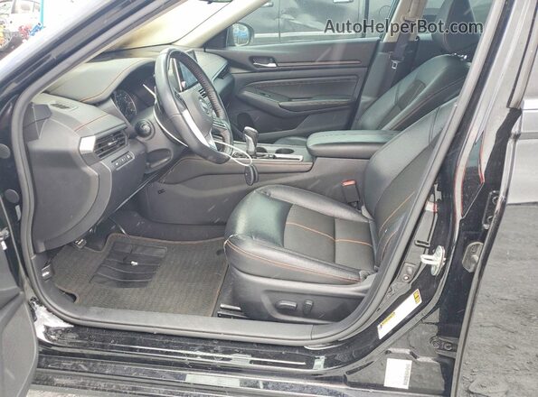 1N4BL4CV1MN327665 2021 NISSAN ALTIMA Black Вид салону спереду