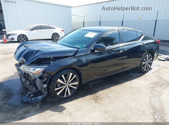 1N4BL4CV1MN414014 2021 NISSAN ALTIMA Черный Передняя левая четверть