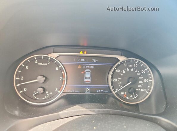 1N4BL4CV2LC272265 2020 NISSAN ALTIMA Silver ხელსაწყოთა პანელის ხედი