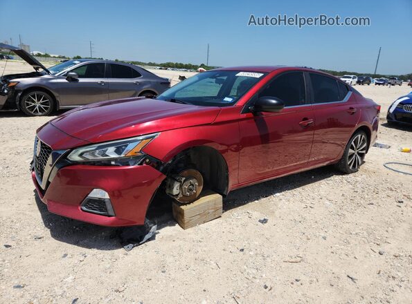 1N4BL4CV2LN314969 2020 NISSAN ALTIMA Red Вид задніх сидінь