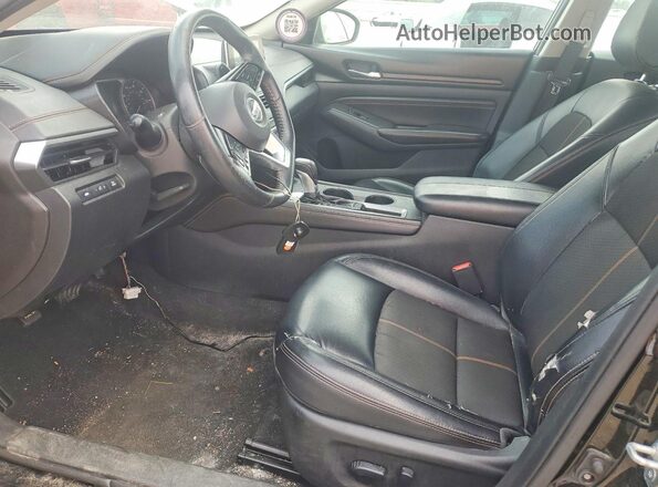 1N4BL4CV2MN365681 2021 NISSAN ALTIMA Black Вид салону спереду