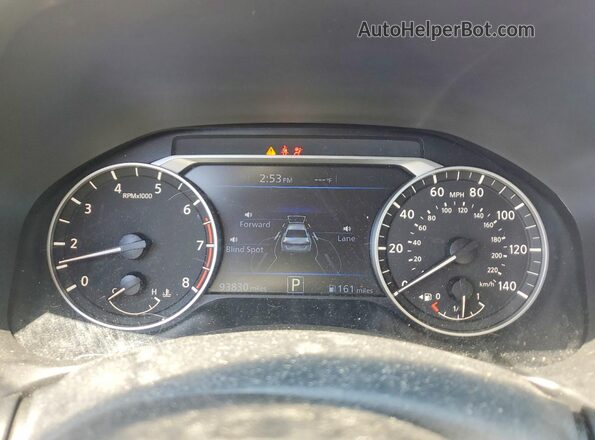 1N4BL4CV2MN407752 2021 NISSAN ALTIMA Red Vista del cuadro de instrumentos