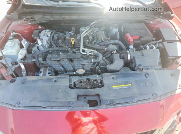 1N4BL4CV2MN407752 2021 NISSAN ALTIMA Red Vista interior trasera