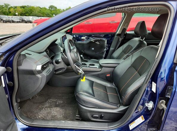 1N4BL4CV2NN354200 2022 NISSAN ALTIMA Blue Widok wnętrza z przodu