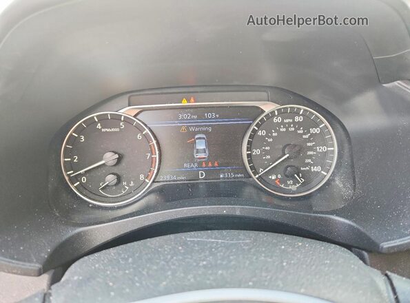 1N4BL4CV2RN424025 2024 NISSAN ALTIMA White Սարքավորումների վահանակի տեսք