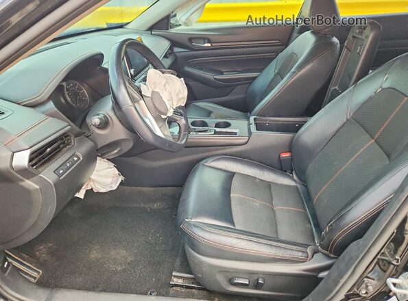 1N4BL4CV3KC105217 2019 NISSAN ALTIMA Black Widok wnętrza z przodu