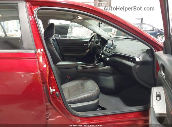 1N4BL4CV3KC117545 2019 NISSAN ALTIMA Burgundy Вид салону спереду