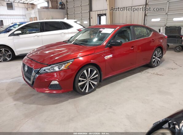 1N4BL4CV3KC117545 2019 NISSAN ALTIMA Burgundy Передня ліва чверть