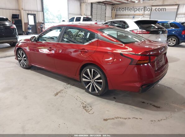 1N4BL4CV3KC117545 2019 NISSAN ALTIMA Burgundy Задня ліва чверть