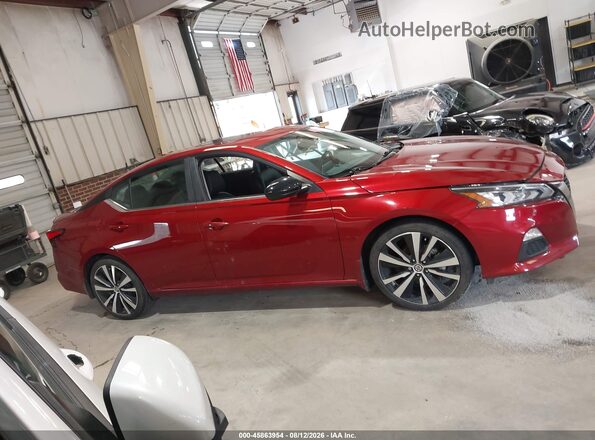 1N4BL4CV3KC117545 2019 NISSAN ALTIMA Burgundy Вид задньої частини салону