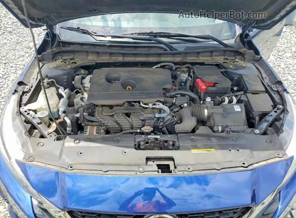 1N4BL4CV3KC131638 2019 NISSAN ALTIMA Blue Vista interior trasera