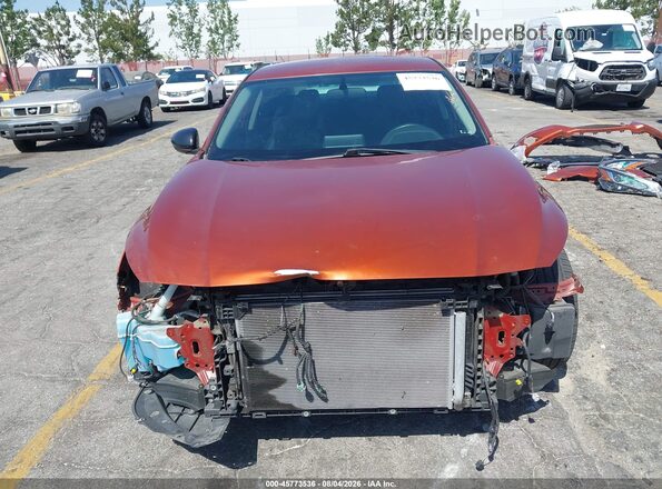 1N4BL4CV3KC196201 2019 NISSAN ALTIMA Orange Вид задньої частини салону