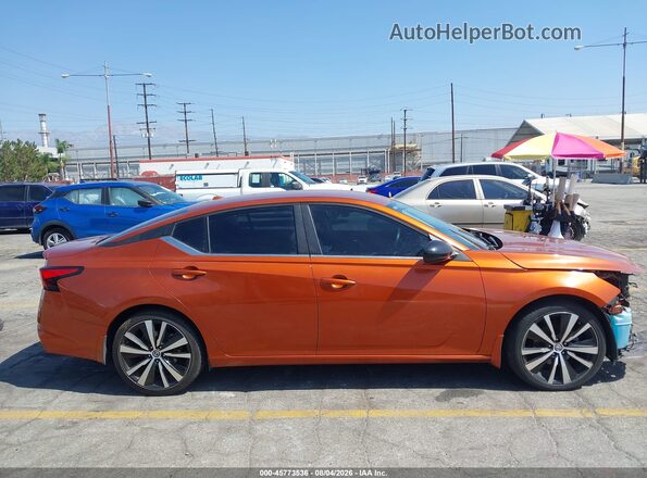1N4BL4CV3KC196201 2019 NISSAN ALTIMA Orange Панорамний вид салону 360°