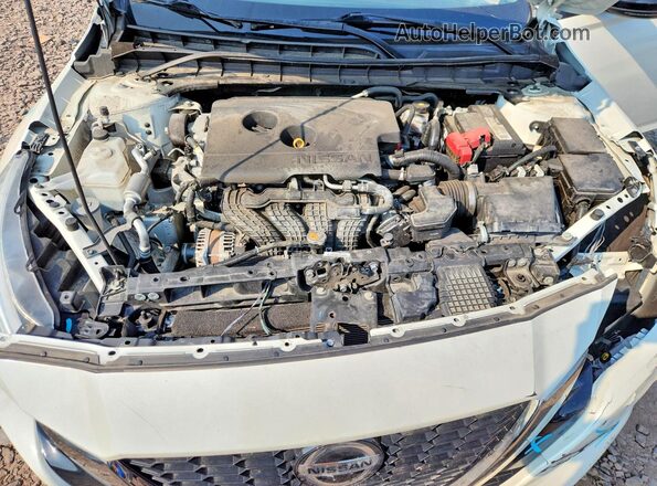 1N4BL4CV4KC133348 2019 NISSAN ALTIMA White Widok wnętrza z tyłu