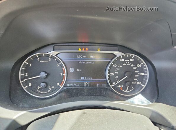 1N4BL4CV4KC163370 2019 NISSAN ALTIMA Серый Вид щитка приборов