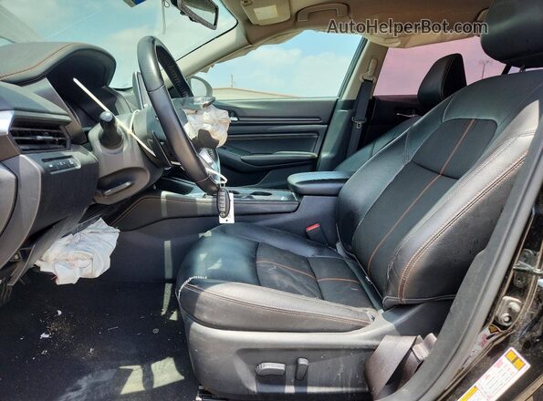 1N4BL4CV4LC178789 2020 NISSAN ALTIMA Black Widok wnętrza z przodu