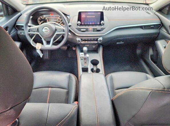 1N4BL4CV4LC251952 2020 NISSAN ALTIMA Red Dashboard view