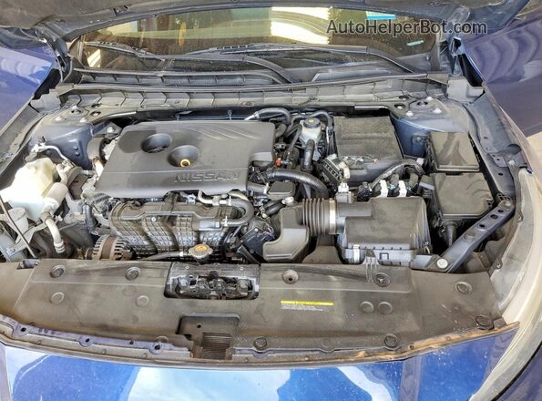 1N4BL4CV4LC262207 2020 NISSAN ALTIMA Blue Vista interior trasera