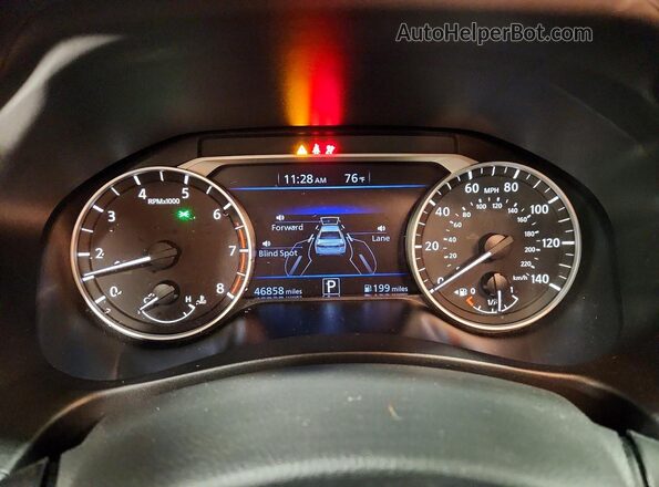 1N4BL4CV4MN340068 2021 NISSAN ALTIMA Gray Instrument cluster view