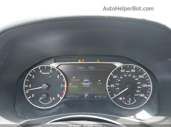 1N4BL4CV4MN389223 2021 NISSAN ALTIMA Red Հետևի նստատեղերի տեսք