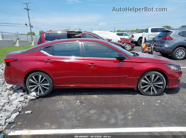 1N4BL4CV4MN389223 2021 NISSAN ALTIMA Red Սարքավորումների վահանակի տեսք