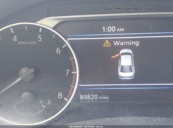 1N4BL4CV4NN351749 2022 NISSAN ALTIMA White Սալոնի 360 աստիճան տեսք