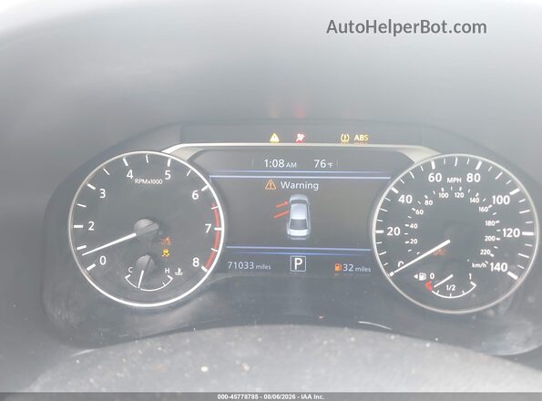 1N4BL4CV4NN414302 2022 NISSAN ALTIMA Gray უკანა სავარძლების ხედი