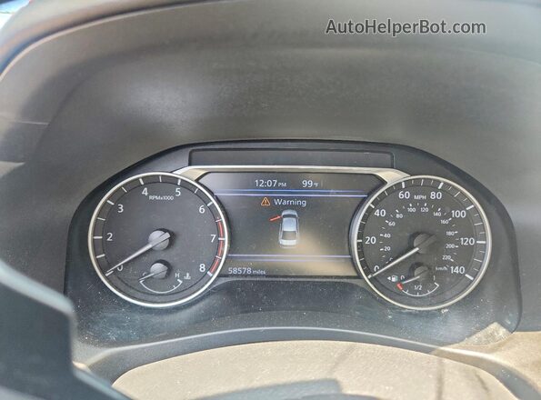 1N4BL4CV4RN382733 2024 NISSAN ALTIMA White Vista del cuadro de instrumentos