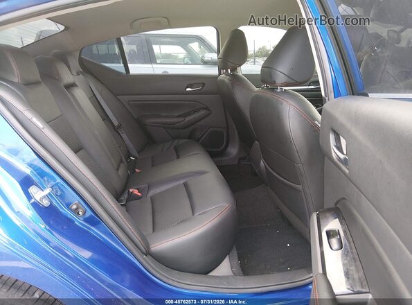 1N4BL4CV4SN345252 2025 NISSAN ALTIMA Blue Vista de la etiqueta del VIN