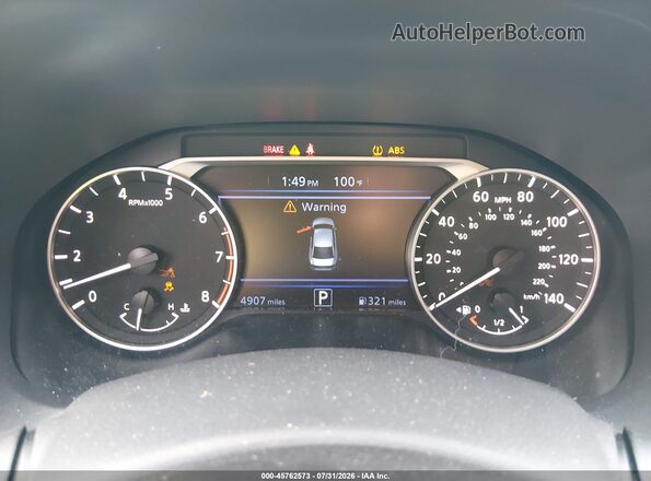 1N4BL4CV4SN345252 2025 NISSAN ALTIMA Blue Vista de los asientos traseros