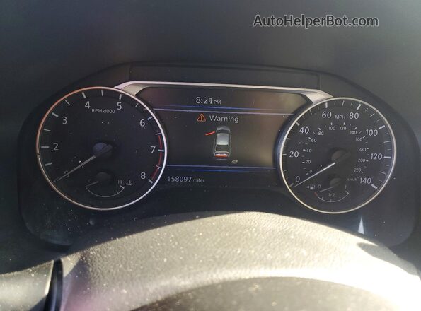 1N4BL4CV5KC108037 2019 NISSAN ALTIMA Silver Widok zestawu wskaźników