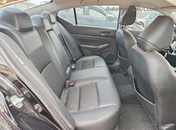 1N4BL4CV5LC202601 2020 NISSAN ALTIMA Black Rear seats view