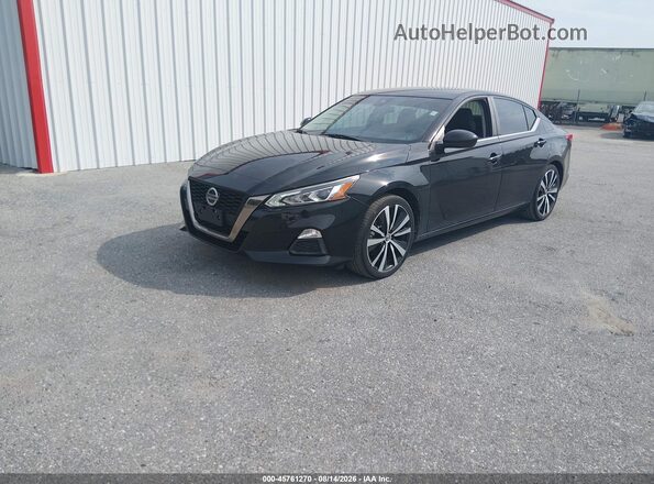1N4BL4CV5LC229166 2020 NISSAN ALTIMA Black Առջևի ձախ երեք քառորդ տեսարան