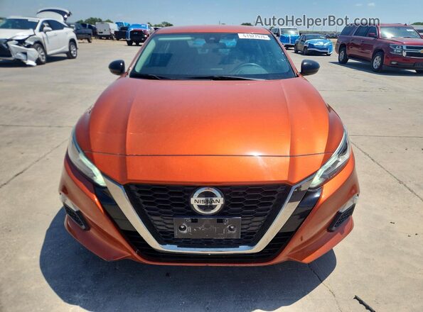 1N4BL4CV6MN334028 2021 NISSAN ALTIMA Orange Դիմացի տեսք