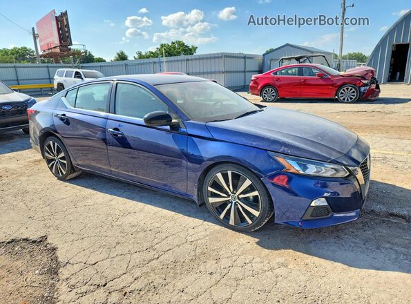 1N4BL4CV6NN391055 2022 NISSAN ALTIMA Blue Передня права чверть
