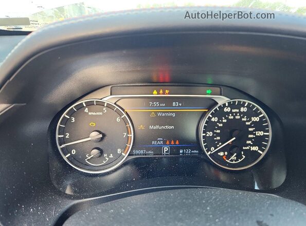 1N4BL4CV6RN431074 2024 NISSAN ALTIMA Серебряный Вид щитка приборов