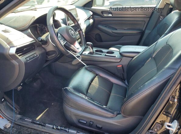 1N4BL4CV7KC173827 2019 NISSAN ALTIMA Black წინა სალონის ხედი