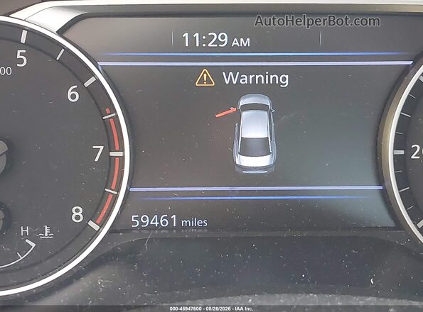 1N4BL4CV7KC213176 2019 NISSAN ALTIMA Black Widok tylnych siedzeń