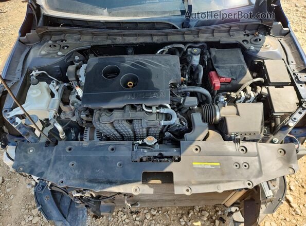 1N4BL4CV7KC258635 2019 NISSAN ALTIMA Blue უკანა სალონის ხედი